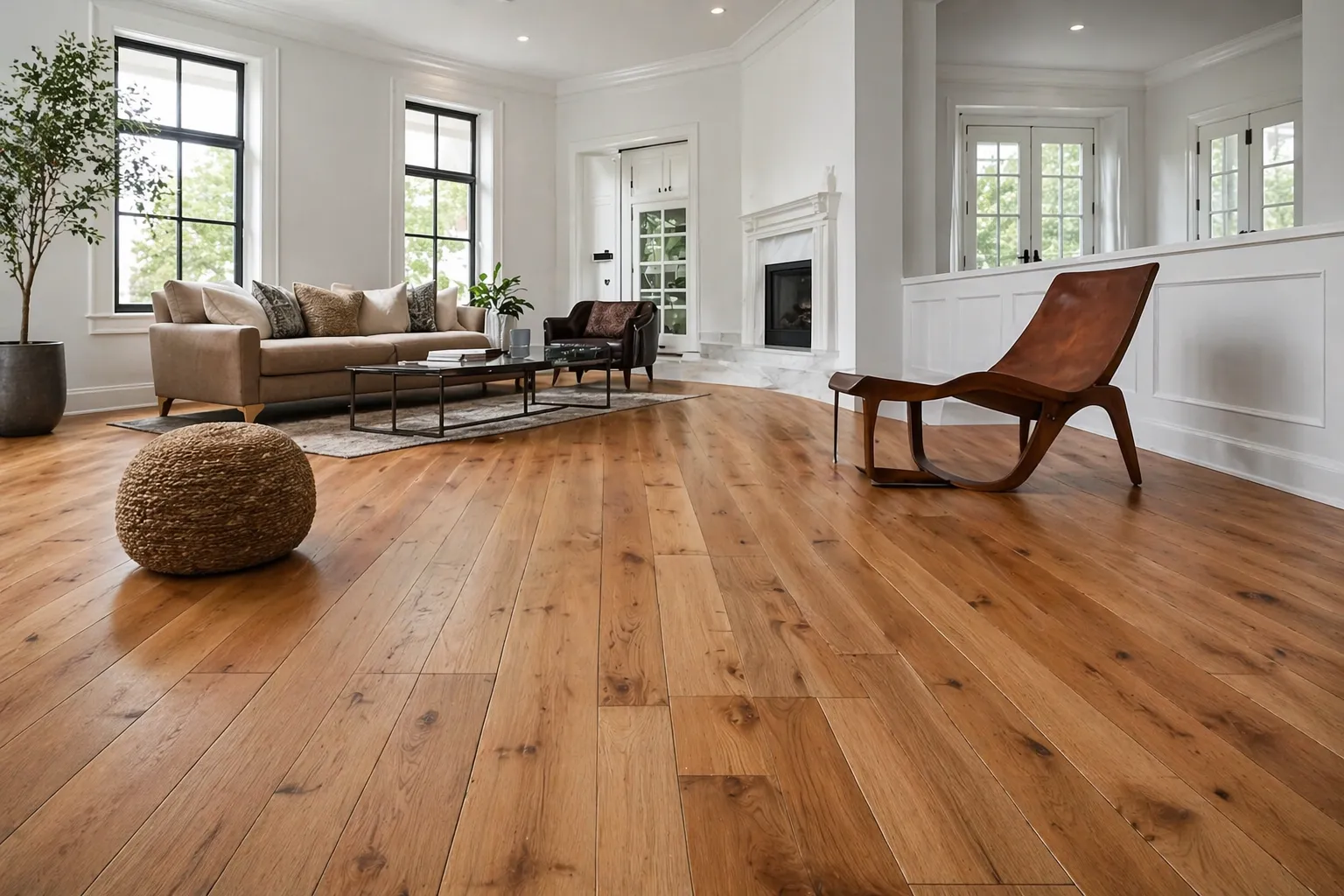 hardwood flooring and carpet options at a rockville showroom