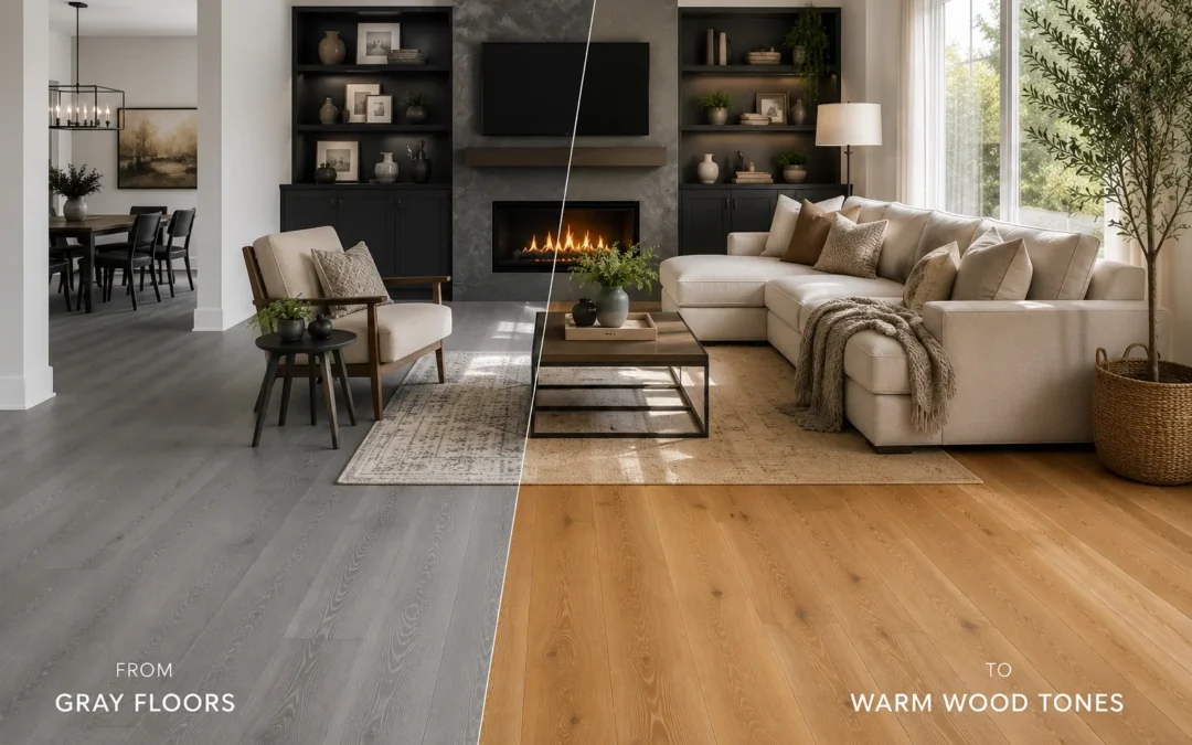 Why Warm Wood Tones Are Replacing Gray Flooring in Luxury Homes?