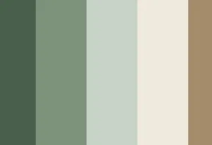olive and moss tones