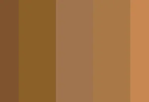 warm camel and caramel