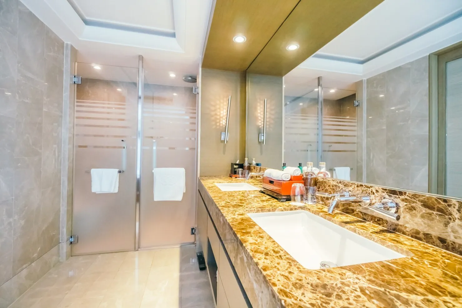 custom bathroom cabinetry