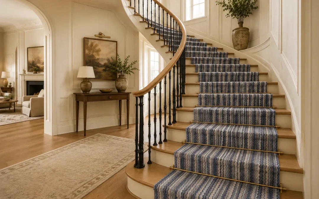 Custom Stair Runners Continue to Define Luxury Homes in 2026