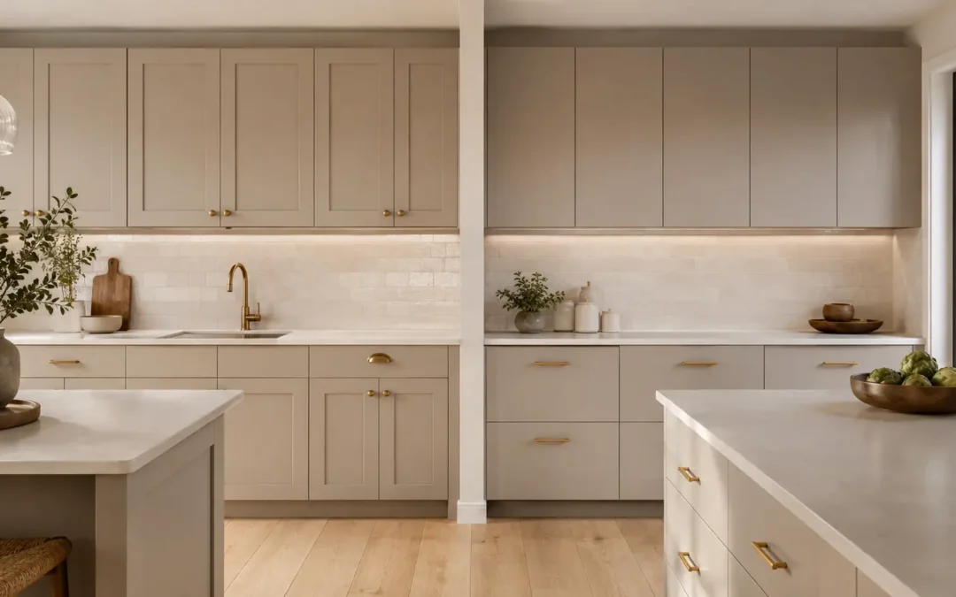 Shaker vs. Flat-Panel Cabinets: Which Style Is Right for Your Kitchen?