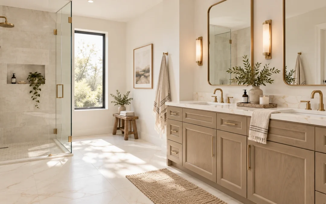 How to Build the Perfect Bathroom Color and Material Palette